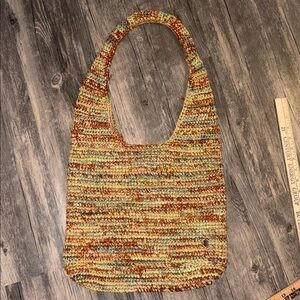 Flora Bella Woven Tan Bag 
NWOT